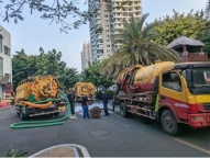 昆明安宁市管道清淤，非开挖管道修复，管道顶管短管置换